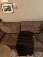 Plaid bedplaid Riviera Maison fur chocoladebruin, Ophalen of Verzenden, Zo goed als nieuw