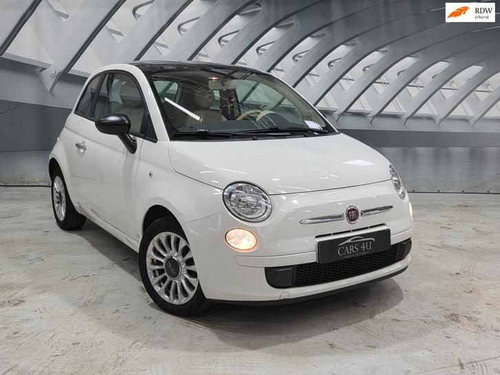 Fiat 500 1.2 Lounge panorama airco, Auto's, Fiat, Bedrijf, Te koop, ABS, Airbags, Airconditioning, Bluetooth, Centrale vergrendeling