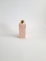 Roze stenen kaarsenhouder kaarsenstandaard, Antiek en Kunst, Curiosa en Brocante, Ophalen of Verzenden