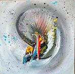 Gena Gennadyj- Abstract- Handgeschilderd- Uniek, Antiek en Kunst, Ophalen of Verzenden
