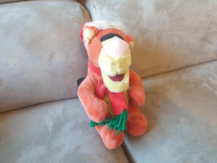 Knuffel - Teigetje Tigger kerst (Winnie the Pooh - Disney)13, Kinderen en Baby's, Speelgoed | Knuffels en Pluche, Zo goed als nieuw