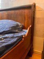 Antiek Eiken Kinderbed met Matras, Antiek en Kunst, Antiek | Meubels | Bedden, Ophalen