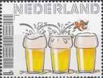 Nederland-5- Vieringen- Persoonlijke- Hier Drie Bier- Vis- P, Verzenden, Na 1940, Postfris