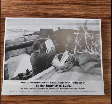 Duitse WO2 Kriegsmarine Weihnachtsmann kriegsberichter foto  beschikbaar voor biedingen