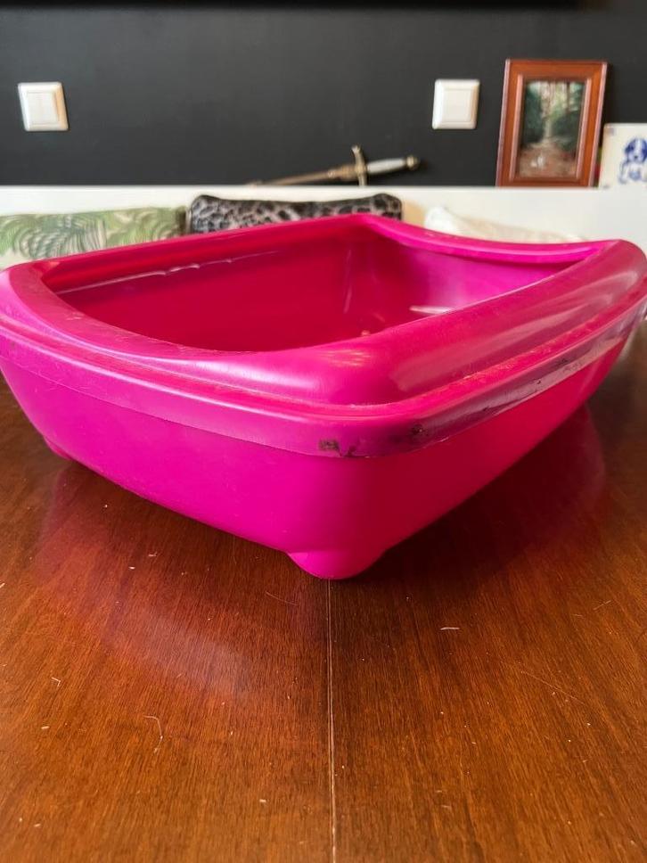 Moderna kattenbak met rand, 50cm, Dieren en Toebehoren, Kattenbakken, Gebruikt, Open, Ophalen