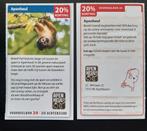 Apenheul 20% korting voor max. 4 personen., Drie personen of meer, Kortingsbon, Overige typen