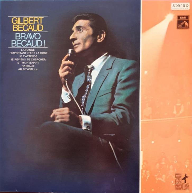 LP - Gilbert Bécaud ‎– Bravo Bécaud!, Cd's en Dvd's, Vinyl | Pop, Gebruikt, 1960 tot 1980, 12 inch, Ophalen of Verzenden