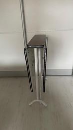 Vintage opklaptafel, bijzettafel, Gebruikt, Vintage - Retro, Ophalen of Verzenden, 75 cm of meer