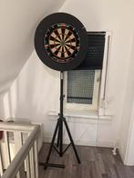 Dartbord op standaard, Ophalen, Dartbord