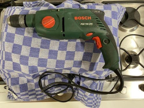 Bosch PSB-700 2RE Klophamer Boormachine, Doe-het-zelf en Verbouw, Gereedschap | Boormachines, Gebruikt, Boormachine, 600 watt of meer