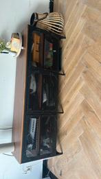 Kast, Huis en Inrichting, Woonaccessoires | Cd- en Dvd-rekken, Ophalen, Zo goed als nieuw, Hout, Cd's