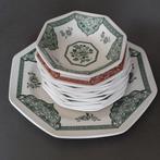 Old Pekin Ironstone schaal, bordjes, schaaltje, Huis en Inrichting, Keuken | Servies, Gebruikt, Keramiek, Overige typen, Ophalen of Verzenden