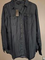 Donkerblaauw spijkerblouse, Maat 38/40 (M), Blauw, Nieuw, Ophalen of Verzenden