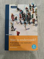 Nel Verhoeven - Wat is onderzoek?, Nel Verhoeven, Ophalen of Verzenden, Zo goed als nieuw