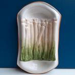 Silea barbotine aardewerk asperge schaal, Antiek en Kunst, Ophalen of Verzenden