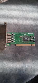 Sitecom 4 Poorts USB PCI Kaart, Onbekend, Overige soorten, Ophalen of Verzenden, Desktop