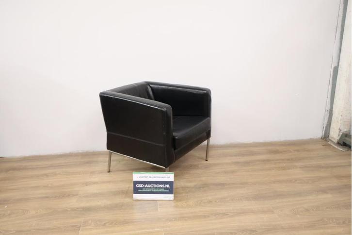 Ikea Kunst-lederen Fauteuil, Huis en Inrichting, Fauteuils, Ophalen of Verzenden