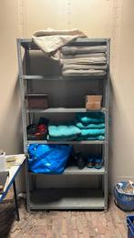Metalen stellingkast, Huis en Inrichting, Kasten | Stellingkasten, Ophalen, Gebruikt