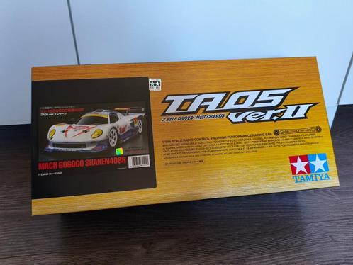 Tamiya 84141 - Mach GoGoGo Shaken 408R - TA05 ver.II, Hobby en Vrije tijd, Modelbouw | Radiografisch | Auto's, Nieuw, Auto onroad