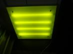 Modular Square Moon Wand- of Plafondlamp wit of groen front!, Huis en Inrichting, Lampen | Wandlampen, Metaal, Design, Gebruikt