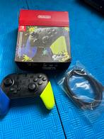 Nintendo switch pro controller splatoon 3 OP=OP, Ophalen of Verzenden, Zo goed als nieuw, Switch, Overige controllers