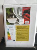 Hanglamp met halve crystal bol, Ophalen of Verzenden, Zo goed als nieuw, Minder dan 50 cm