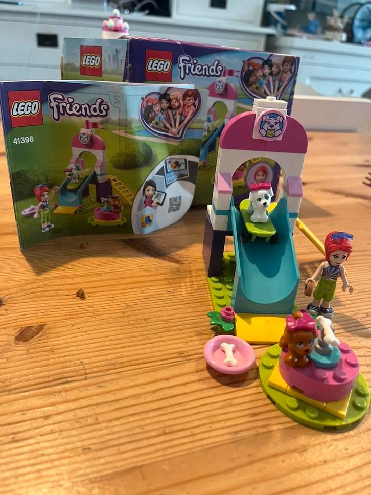 Lego friends 41396, hondenspeeltuin, Kinderen en Baby's, Speelgoed | Duplo en Lego, Zo goed als nieuw, Lego, Complete set, Ophalen of Verzenden