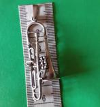 Zilveren hanger 6cm trompet, Overige voorstellingen, Ophalen of Verzenden, Zo goed als nieuw, Zilver