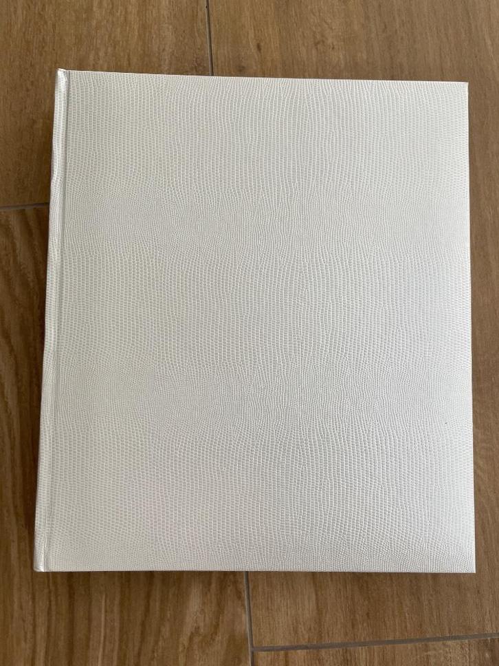 8 hardcover fotoalbums, glanzend wit, Audio, Tv en Foto, Fotoalbums en Accessoires, Nieuw, Fotoalbum, Ophalen of Verzenden
