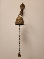 Vintage Koperen Bel - met de apostel Johannes Lukas Matheus, Ophalen of Verzenden