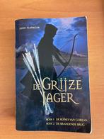 De Grijze Jager 1 en 2 - Ruines van Gorlan ; Brandende brug, Ophalen of Verzenden, Zo goed als nieuw, John Flanagan