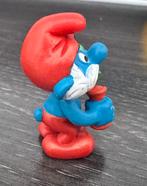 Grote smurf met reageerbuisjes groen rood, Verzamelen, Smurfen, Ophalen of Verzenden, Zo goed als nieuw, Grote Smurf