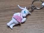 Sleutelhanger : Wit Geitje !!, Info@keycharms.nl, Overige typen, Nieuw, Medemblik