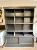 Grijze Landelijke kast, Huis en Inrichting, Kasten | Buffetkasten, Ophalen, Gebruikt, 150 tot 200 cm, Landelijk