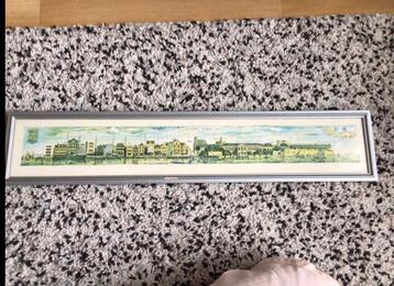 Schilderij Willemstad Curacou beschikbaar voor biedingen