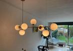 Hanglamp Westwing met melkglazen 7 bollen dimbaar, Huis en Inrichting, Lampen | Hanglampen, Ophalen, Zo goed als nieuw, Glas, Minder dan 50 cm