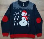 Blauwe nieuwe kersttrui 158/164, Ophalen of Verzenden, Nieuw, Jongen of Meisje, Trui of Vest