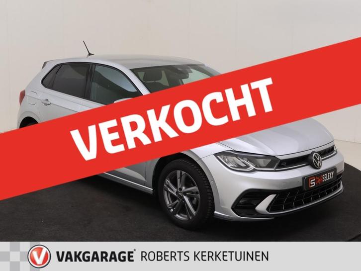 Volkswagen Polo 1.0 TSI R-Line Automaat Sportief, Jong & Bom, Auto's, Volkswagen, Bedrijf, Polo, ABS, Adaptive Cruise Control