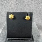 Gouden Oorbellen | 21k | 1,77g | stekers knopjes | 399358, Gebruikt, Ophalen of Verzenden, Knopjes of Stekers, Goud