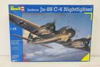 Revell JUNKERS Ju 88 C-6 NIGHTFIGHTER 1:48 bouwdoos Model, Hobby en Vrije tijd, Modelbouw | Vliegtuigen en Helikopters, Revell