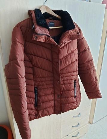 Warme Dames Winterjas / Gewatteerde Jas - Terra/Roestbruin beschikbaar voor biedingen