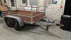 Saris dubbelasser 2000kg tandemasser aanhanger, Ophalen, Gebruikt