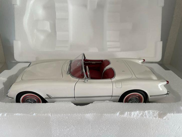 Chevrolet Corvette C1 1953 schaal 1:18 auto art, Hobby en Vrije tijd, Modelauto's | 1:18, Nieuw, Autoart, Ophalen of Verzenden