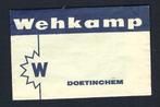 1378 Doetinchem WEHKAMP, Verzamelen, Ophalen of Verzenden, Nederland