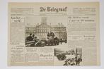 16 mei 1940 - De Telegraaf | Heruitgave 1994, Verzenden, Zo goed als nieuw, Krant