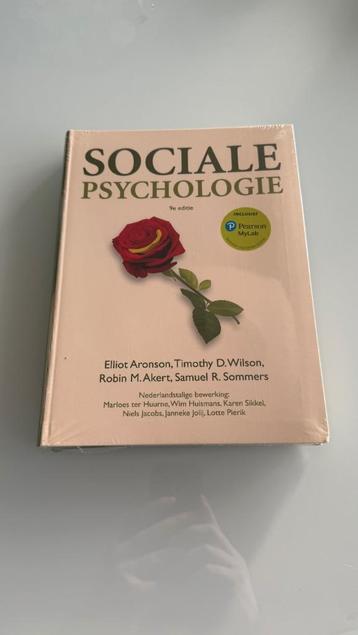 Sociale psychologie 9e editie NIEUW beschikbaar voor biedingen
