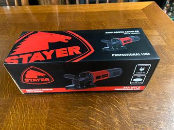 Stayer Haakse Slijper 125mm – SAB1001B / Nieuw in Doos beschikbaar voor biedingen