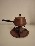 Koperen fondue pan, Ophalen, Brander