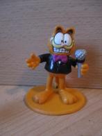 Garfield kunststof taarttopper met microfoon 7cm, Verzamelen, Stripfiguren, Nieuw, Garfield, Ophalen of Verzenden