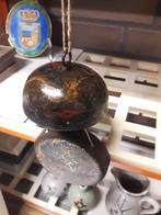 ZELDZAME ANTIEKE BRONZEN CHINESE MINIATUUR GONG, Antiek en Kunst, Ophalen of Verzenden, Brons